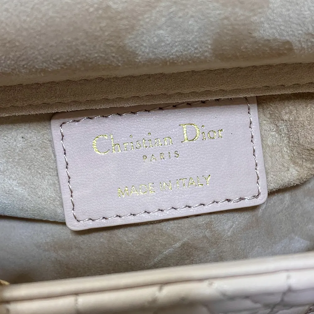 Dior Women Lady D-Joy Micro Bag Pink Cannage Lambskin with Star Motif - image 10