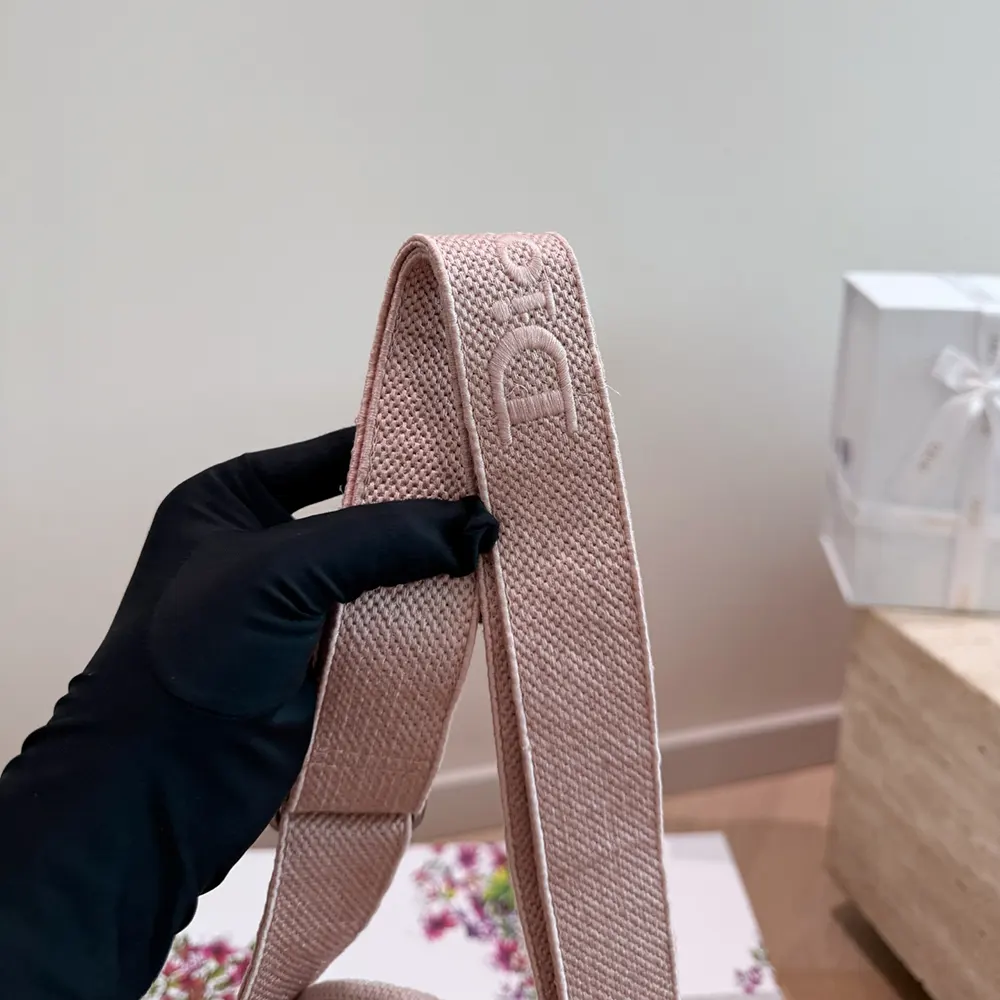 Dior Women Medium Dior Book Tote with Strap Rose Tendre No Dior No Dietrich Embroidery - image 9