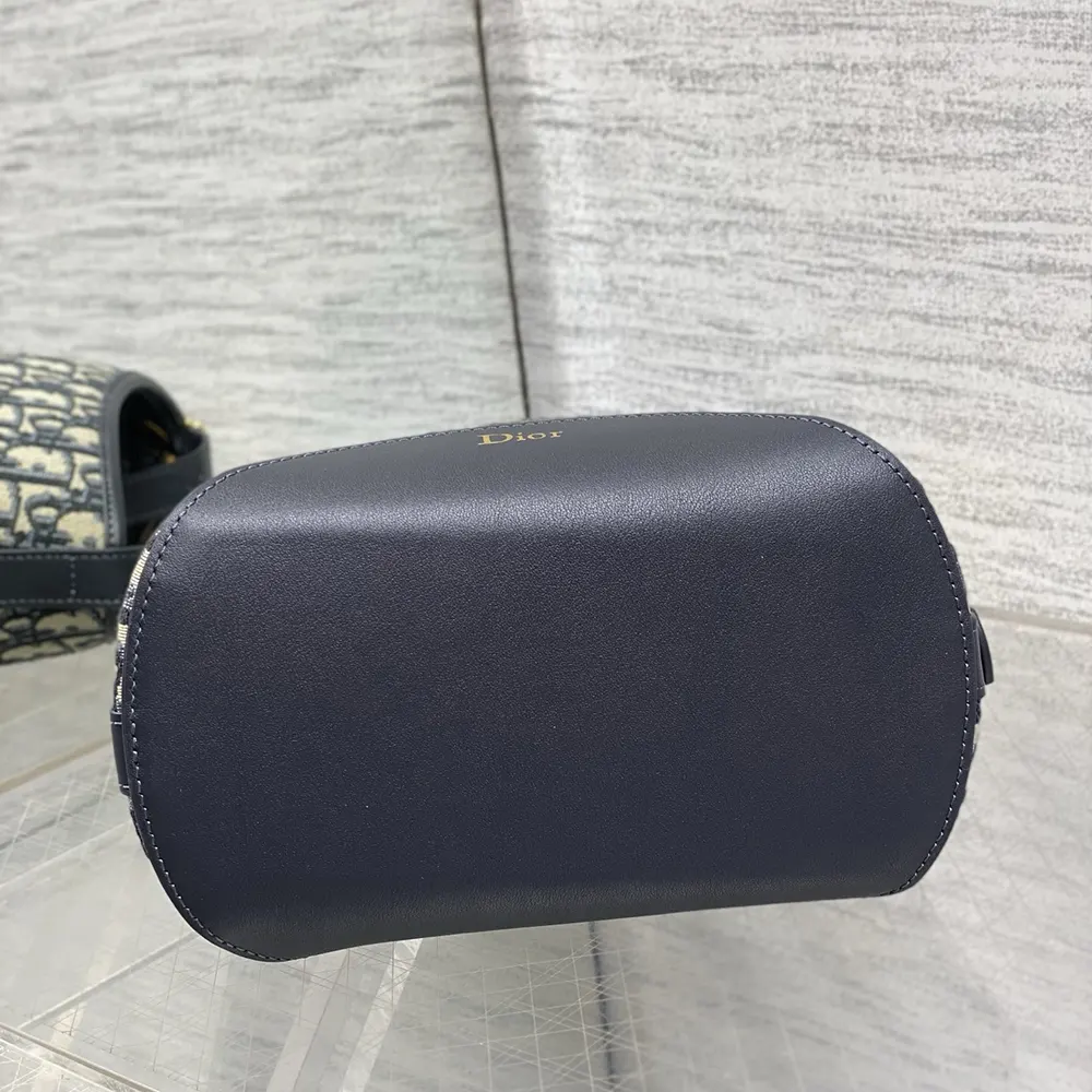 Dior Women Small Dior Médaillon Bucket Bag Blue Dior Oblique Jacquard - image 7