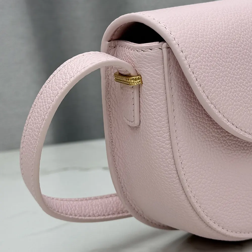 Dior Women Small Dior Médaillon Flap Bag Rose Tendre Grained Calfskin - image 7