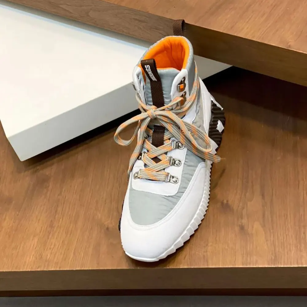 Hermes Men Klimb Sneaker in Ripstop Fabric and Suede Goatskin - image 7