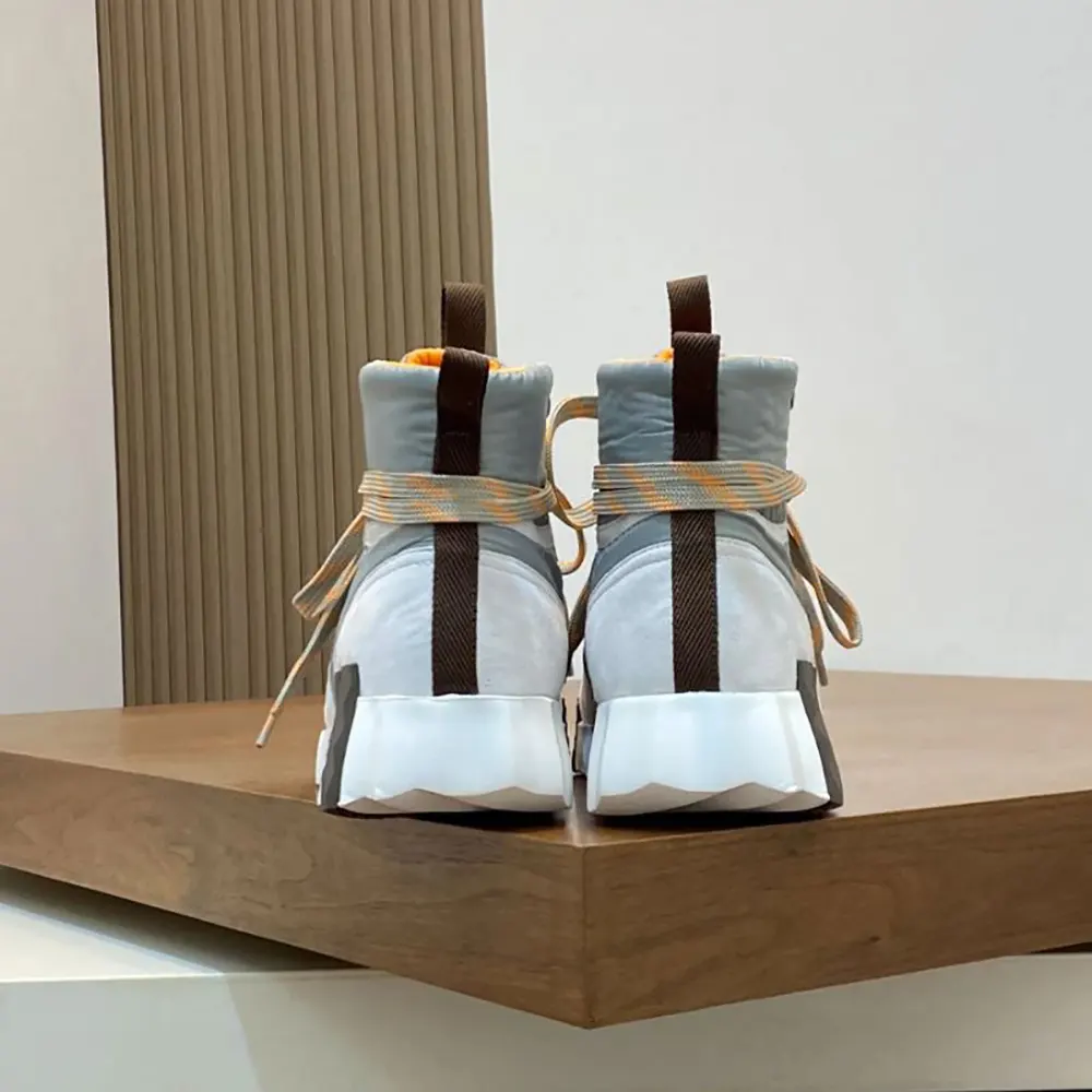 Hermes Men Klimb Sneaker in Ripstop Fabric and Suede Goatskin - image 9