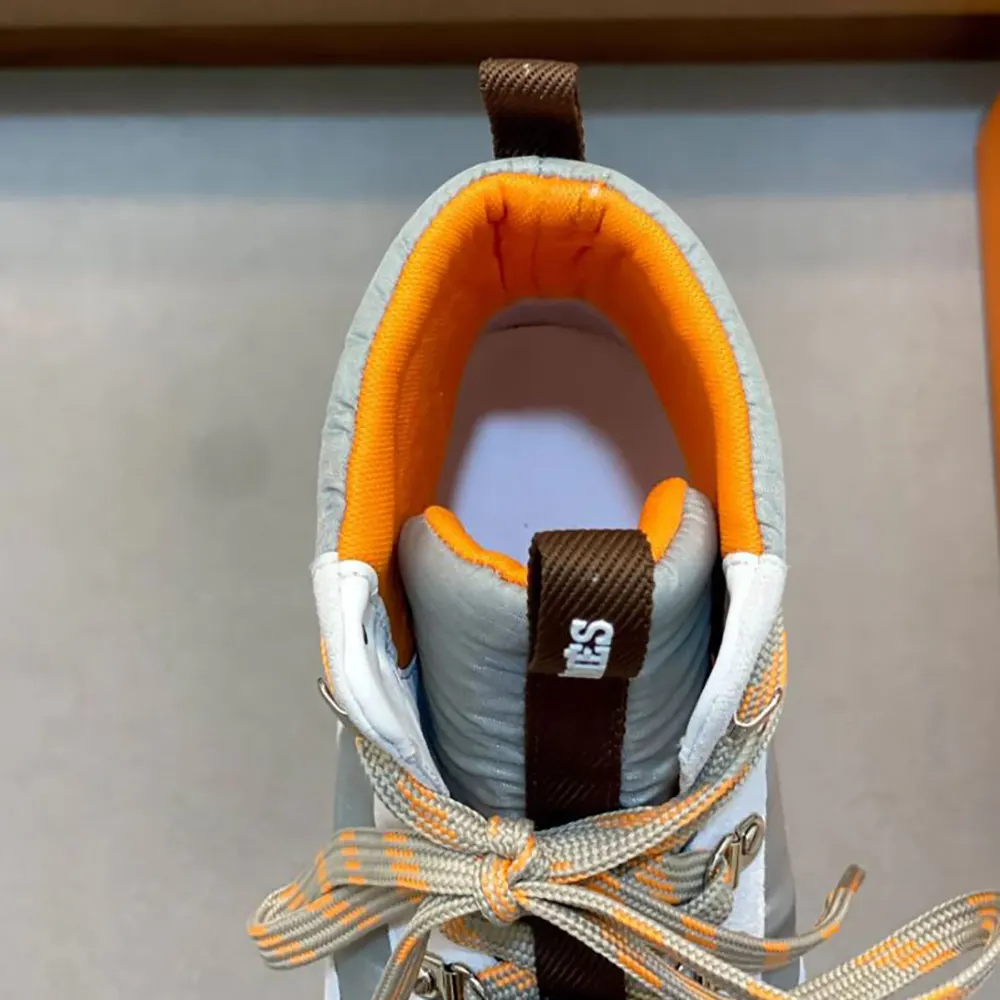 Hermes Men Klimb Sneaker in Ripstop Fabric and Suede Goatskin - image 8