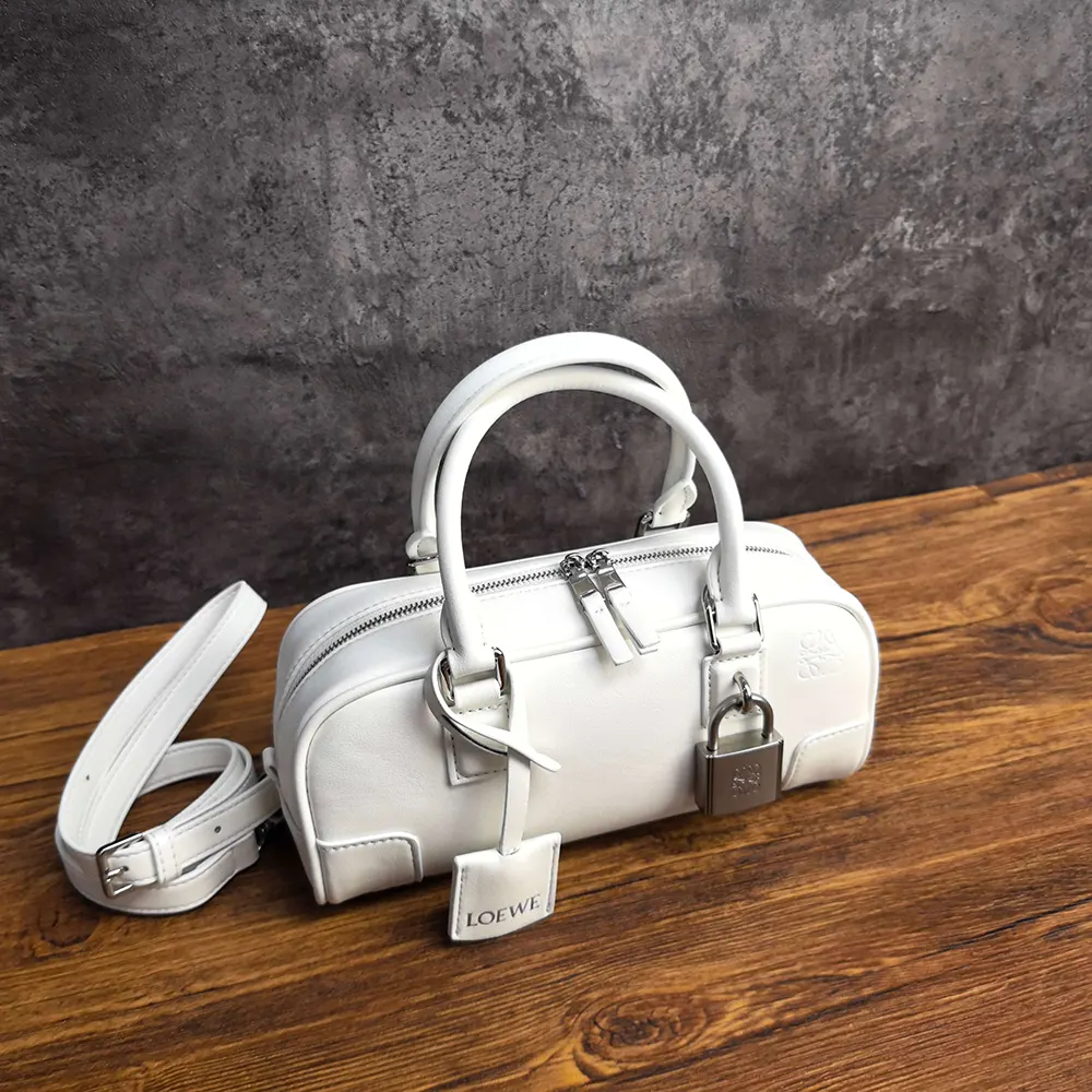Loewe Women Amazona 23 Cropped Bag in Shiny Calfskin - image 4