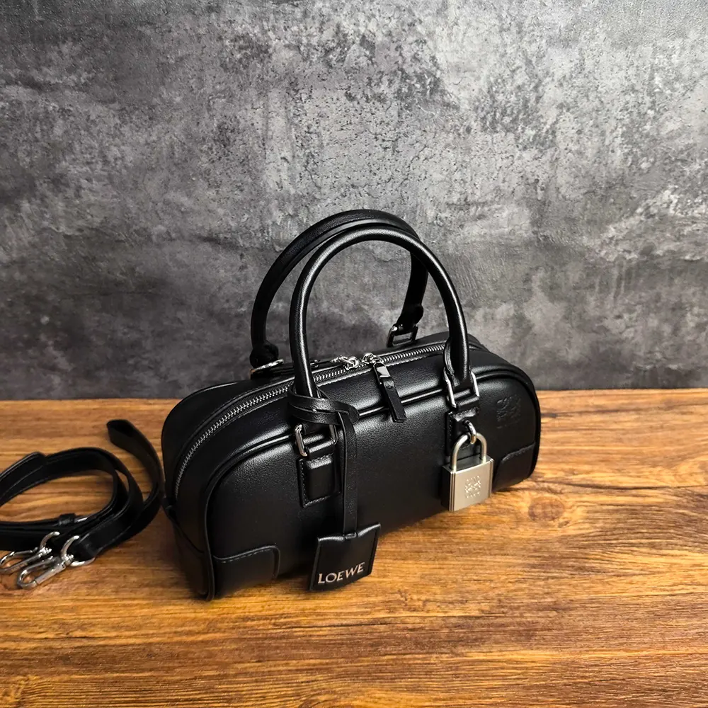 Loewe Women Amazona 23 Cropped Bag in Shiny Calfskin - image 13