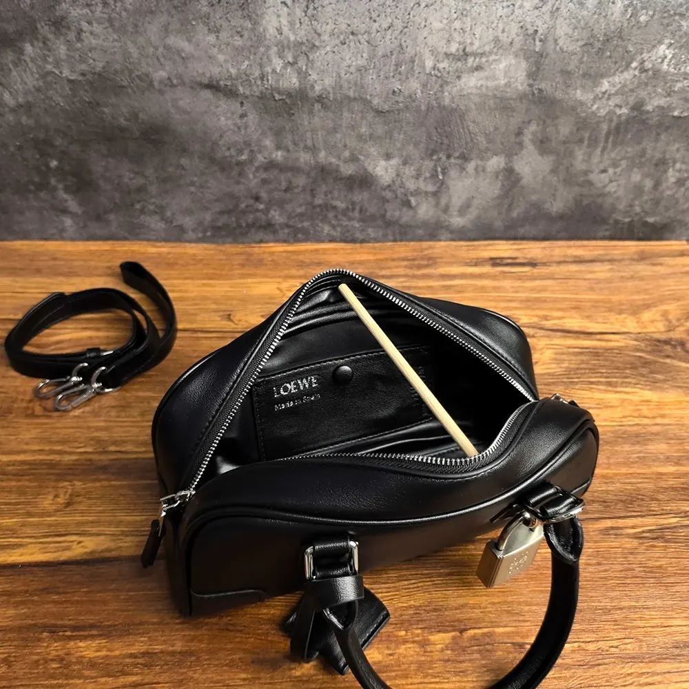 Loewe Women Amazona 23 Cropped Bag in Shiny Calfskin - image 15