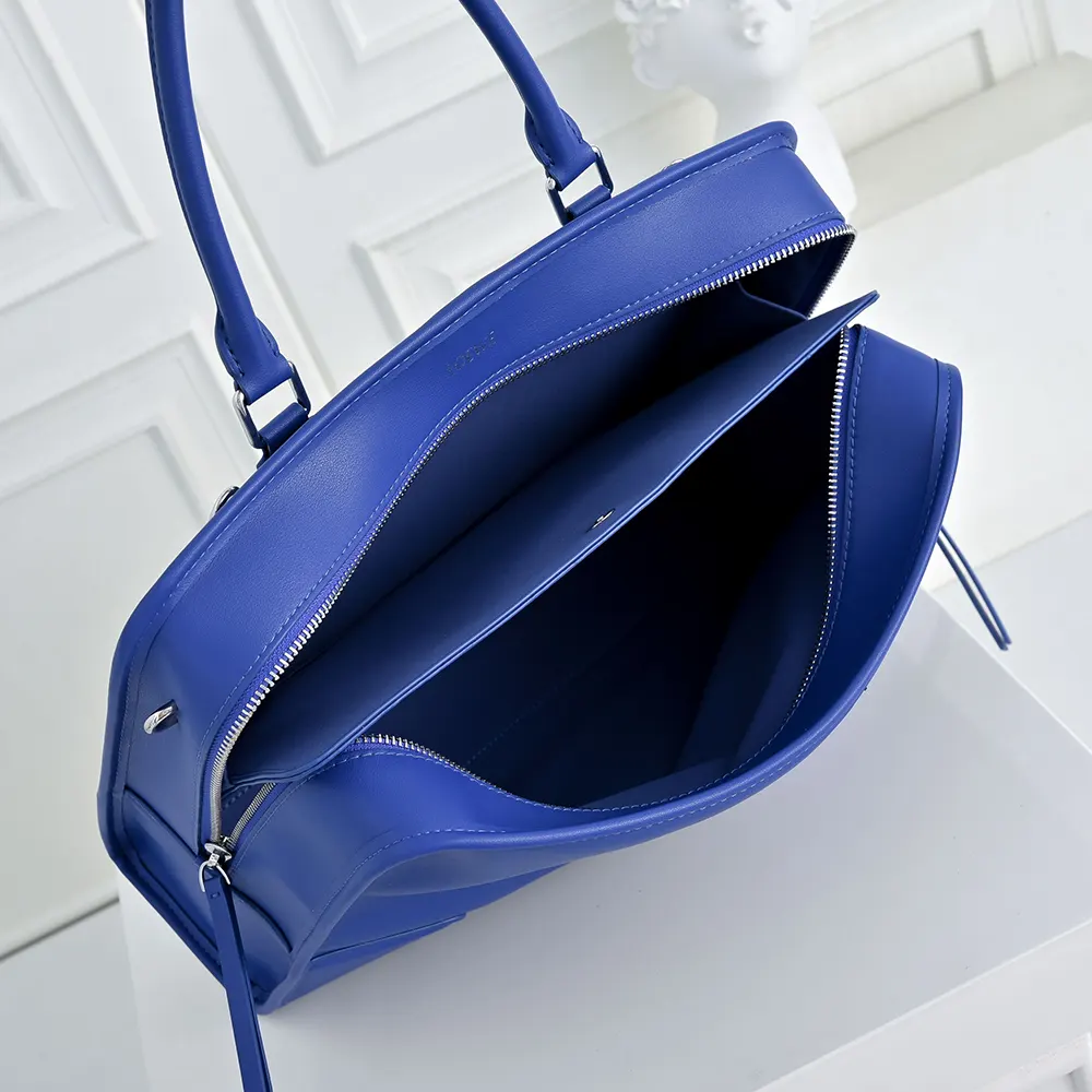 Loewe Women Large Amazona 180 Bag in Soft Calfskin-Blue - image 8