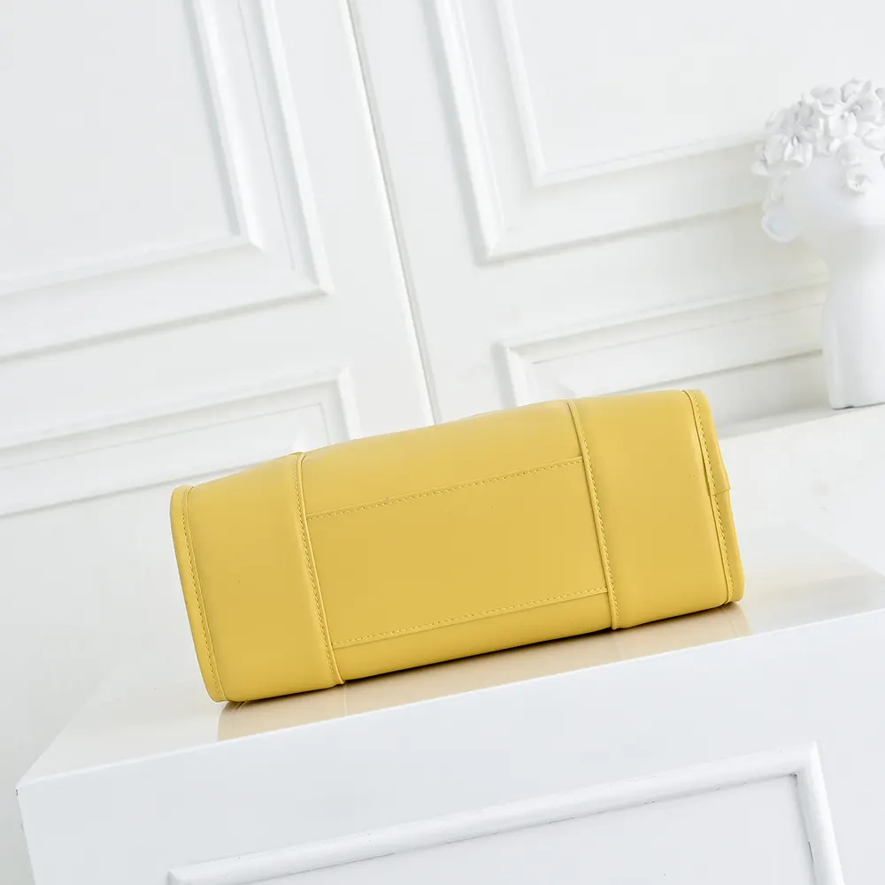 Loewe Women Large Amazona 180 Bag in Soft Calfskin-Yellow - image 5