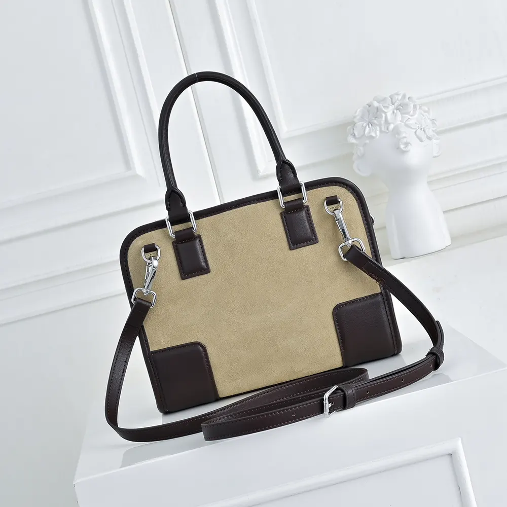 Loewe Women Large Amazona 180 Bag in Suede - image 13