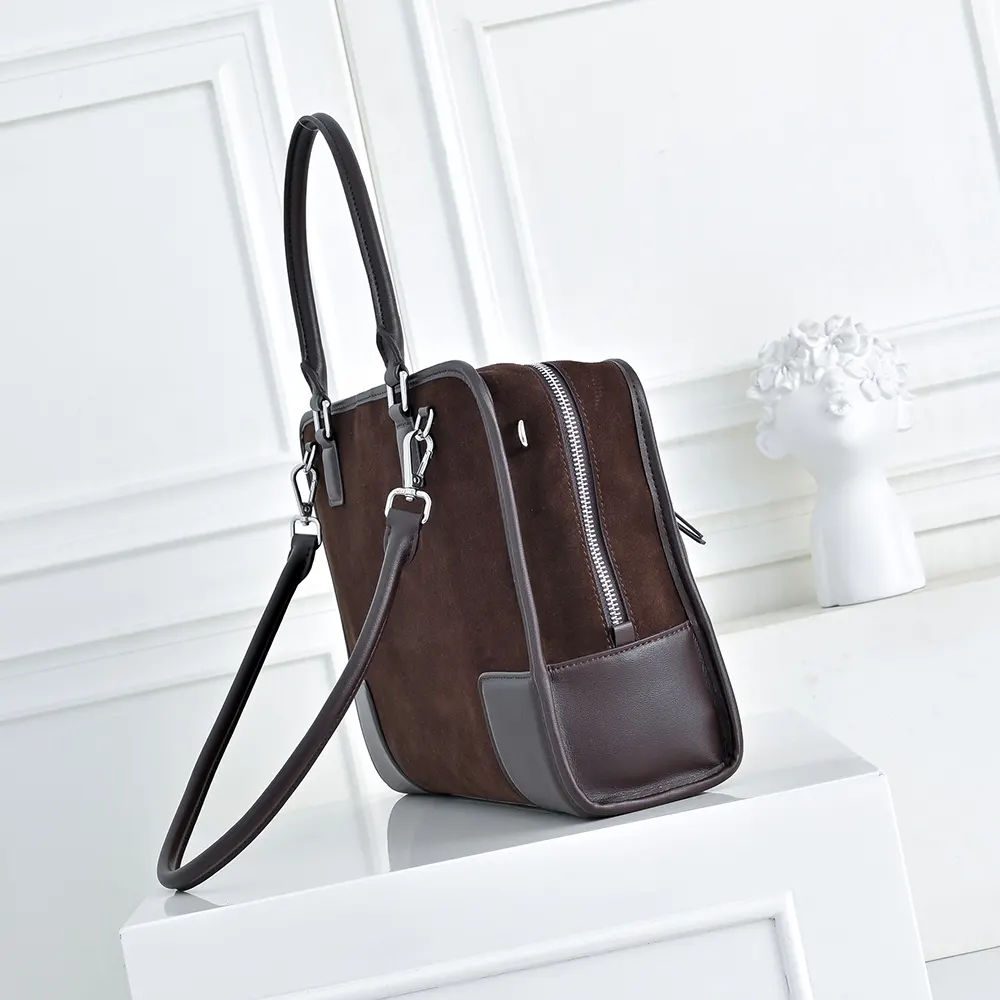 Loewe Women Large Amazona 180 Bag in Suede - image 4