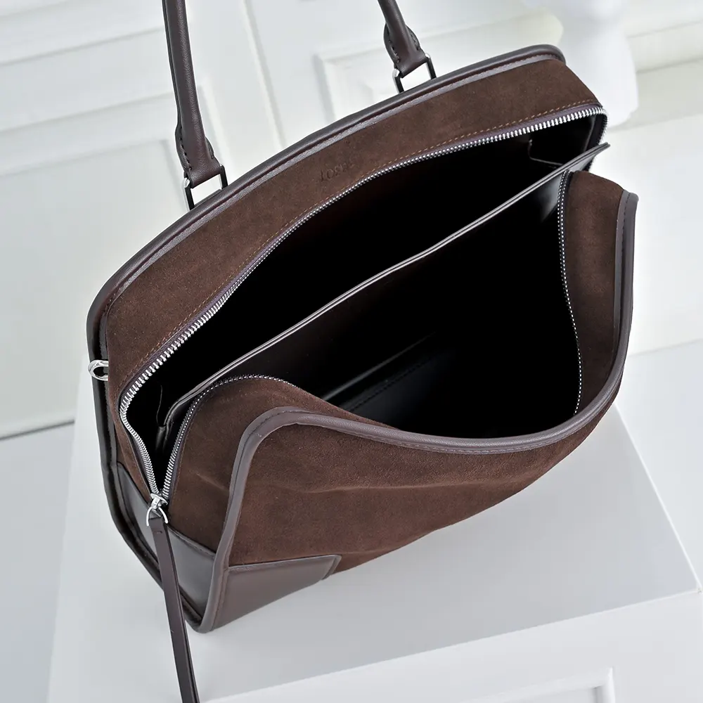 Loewe Women Large Amazona 180 Bag in Suede - image 5