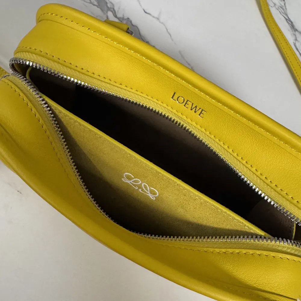 Loewe Women Mini Amazona 180 Bag in Soft Calfskin-Daisy Yellow - image 9