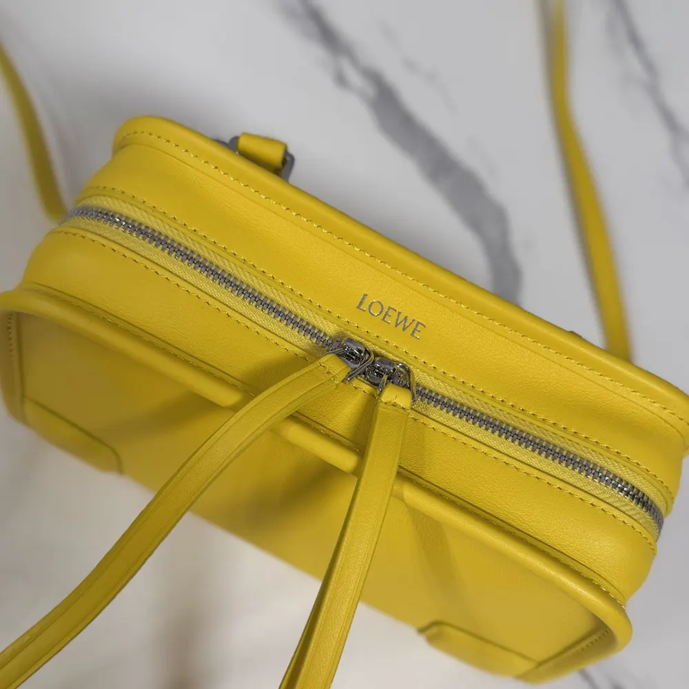 Loewe Women Mini Amazona 180 Bag in Soft Calfskin-Daisy Yellow - image 8