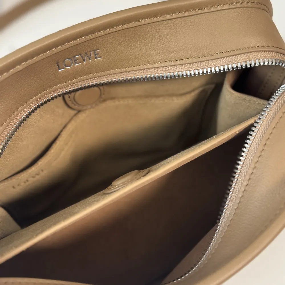 Loewe Women Small Amazona 180 Bag in Soft Calfskin-Mocha - image 9