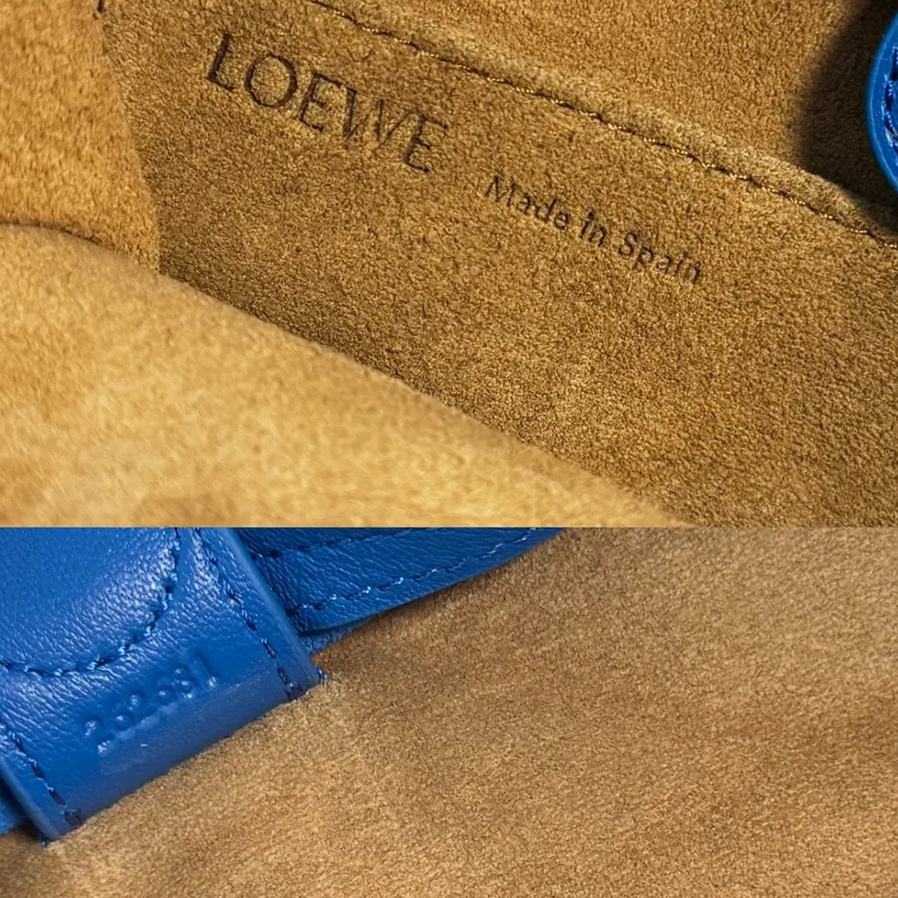 Loewe Women Small Amazona 180 Bag in Soft Calfskin-Royal Azur - image 10