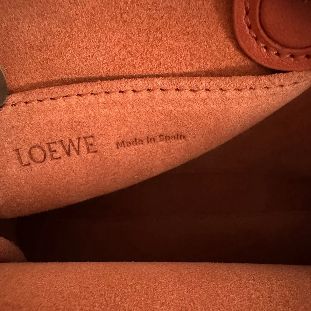 Loewe Women Small Amazona 180 Bag in Soft Calfskin-Sunrise Orange - image 10