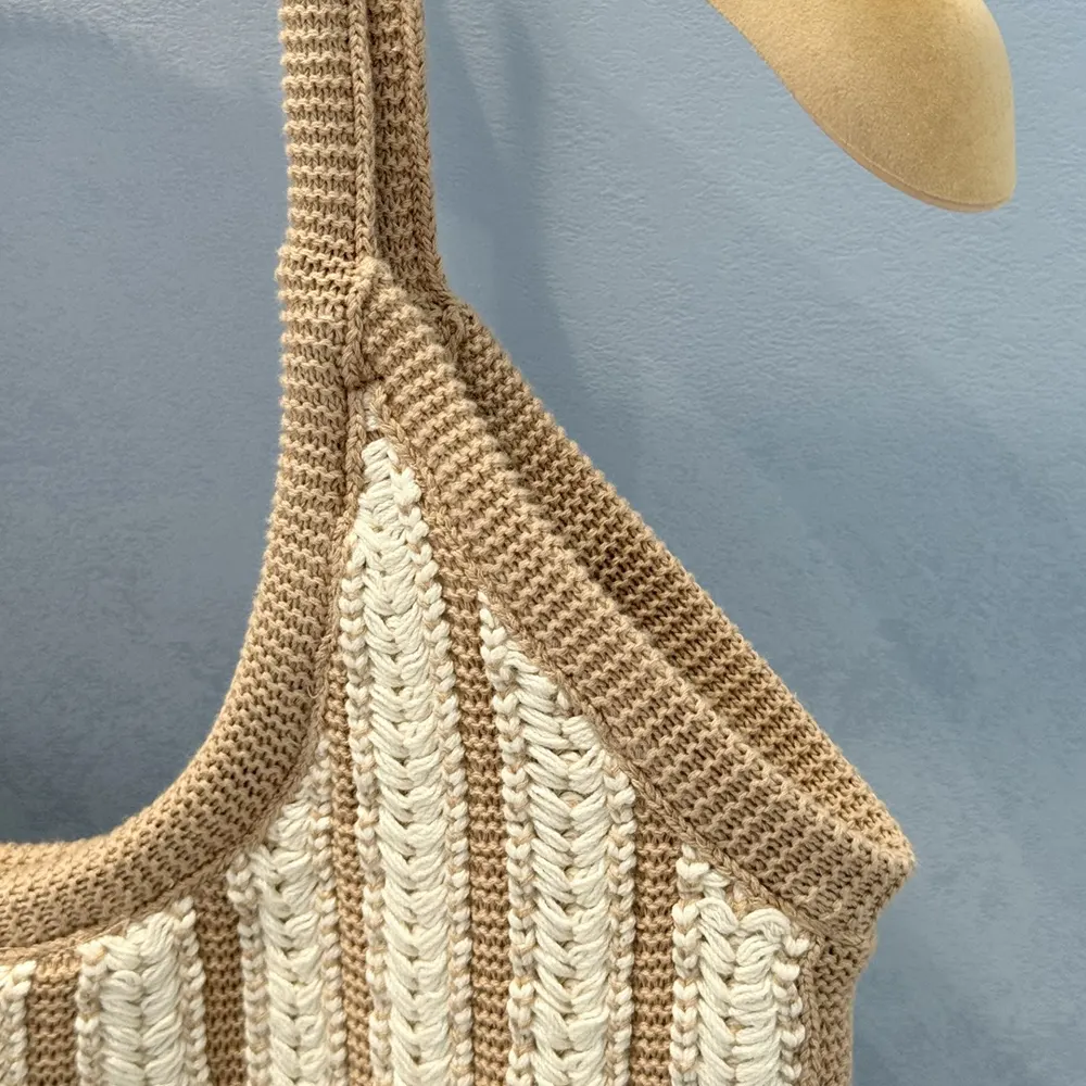 Miu Miu Women Ivy Crochet Bag-Sand/Chalk - image 8