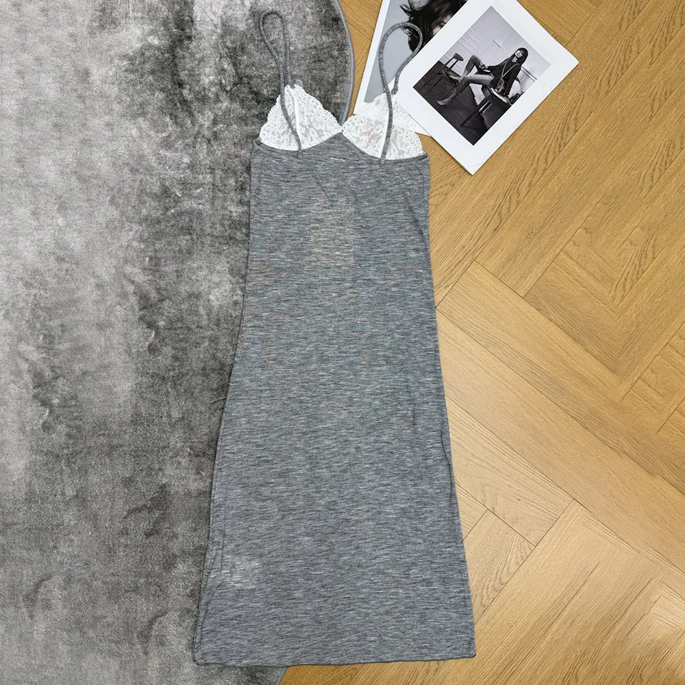 Side profile showcasing silhouette of Miu Miu Women Silk Jersey Dress