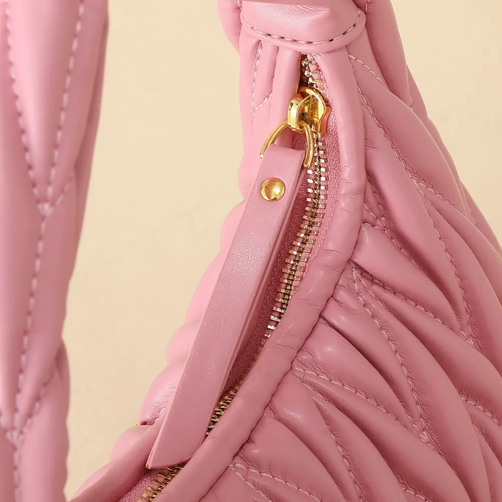 Miu Miu Women Wander Matelassé Nappa Leather Hobo Bag-Pink - image 7