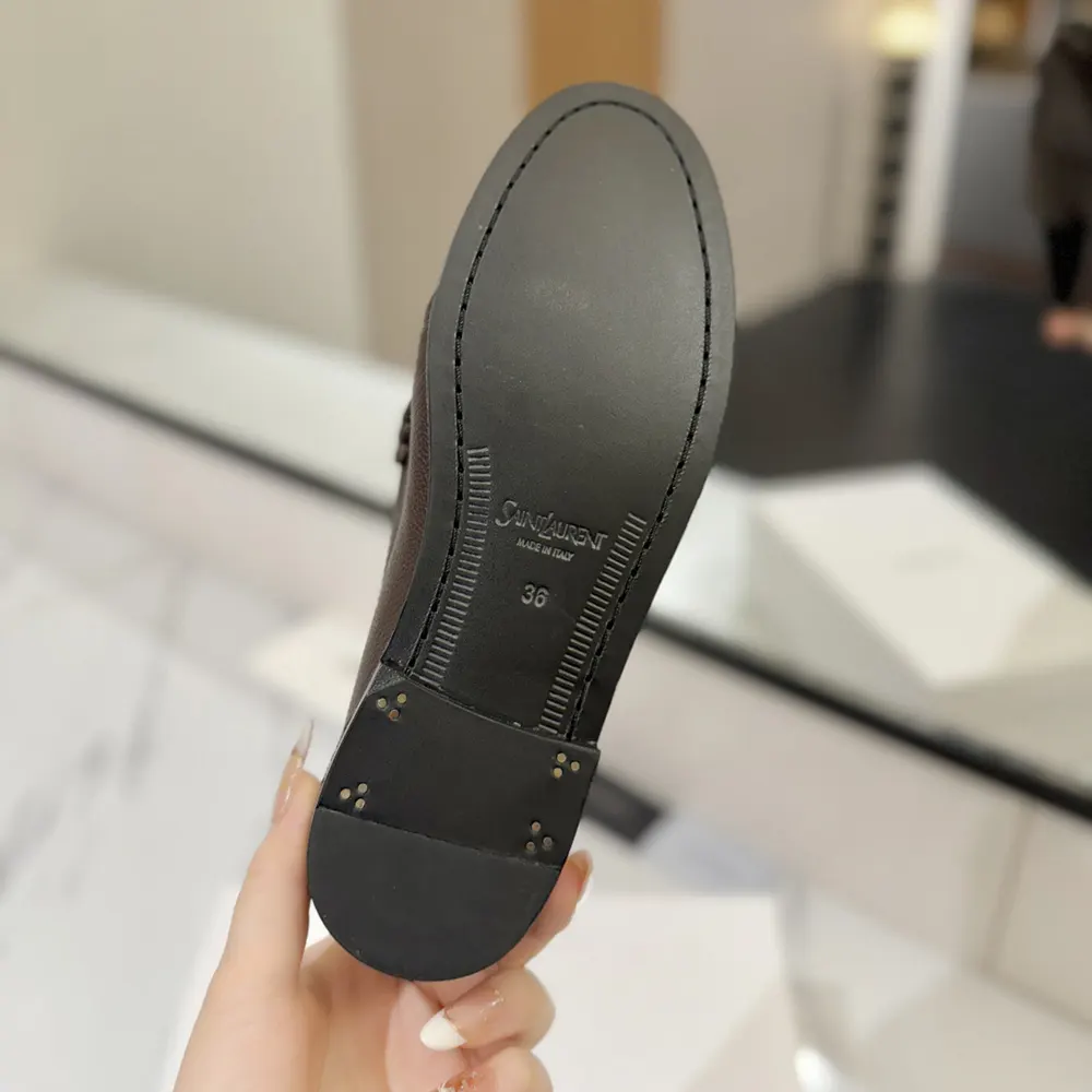 Saint Laurent YSL Unisex Le Loafer Supple in Matte Leather - image 10