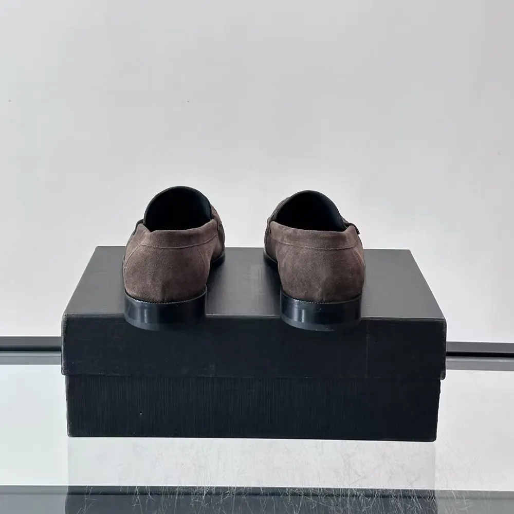 Saint Laurent YSL Unisex Le Loafer Supple in Suede - image 9
