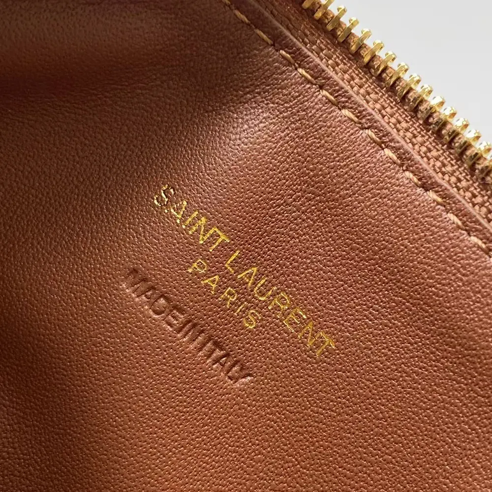 Saint Laurent YSL Women Le 5 À 7 In Wood Beads-Brown - image 10