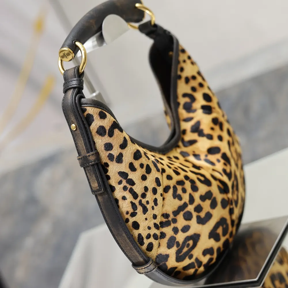 Saint Laurent YSL Women Mombasa Small in Pony Hair Leather - image 4