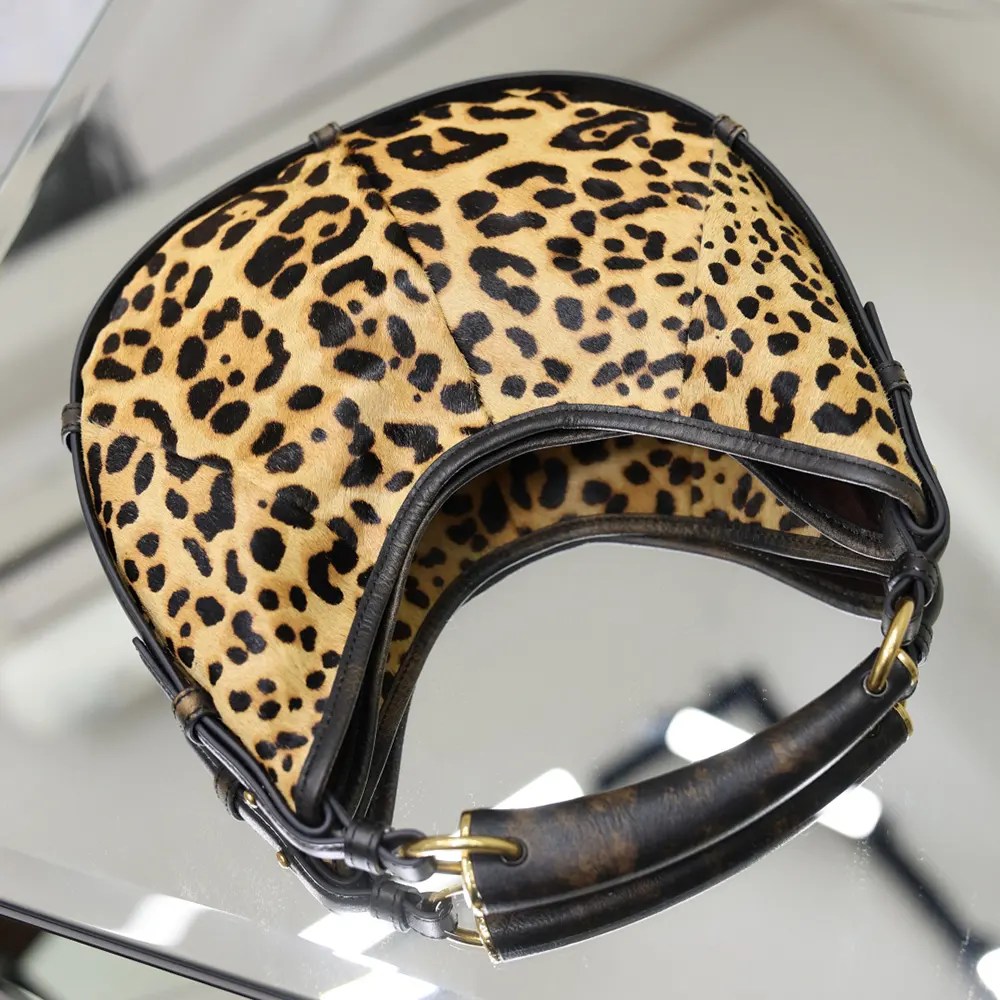 Saint Laurent YSL Women Mombasa Small in Pony Hair Leather - image 5