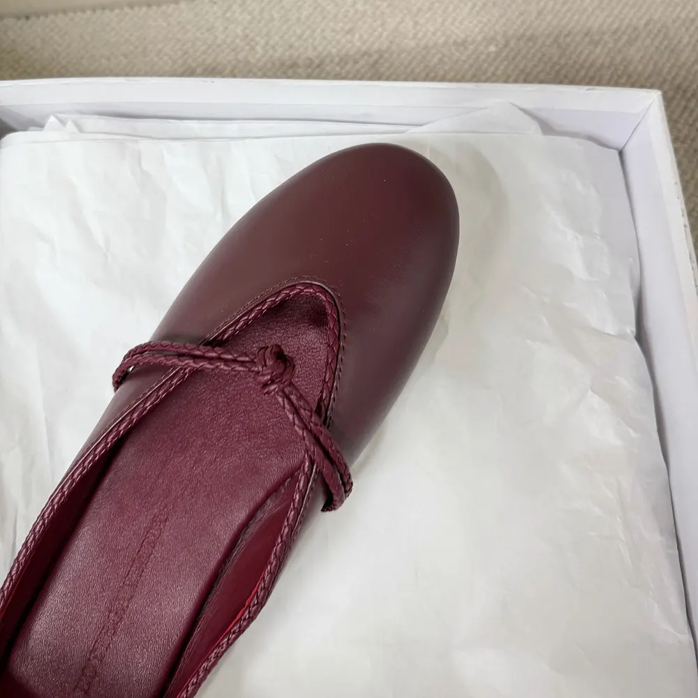 Bottega Veneta Women Rosa Mary-Jane Ballerina-Deep Mahogany - image 7