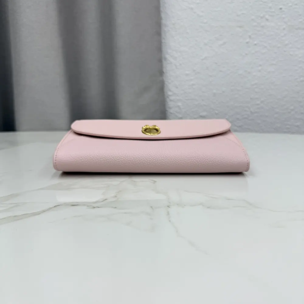 Dior Women Médaillon Envelope Pouch with Strap Rose Tendre and Gris Pietro Grained Calfskin - image 6