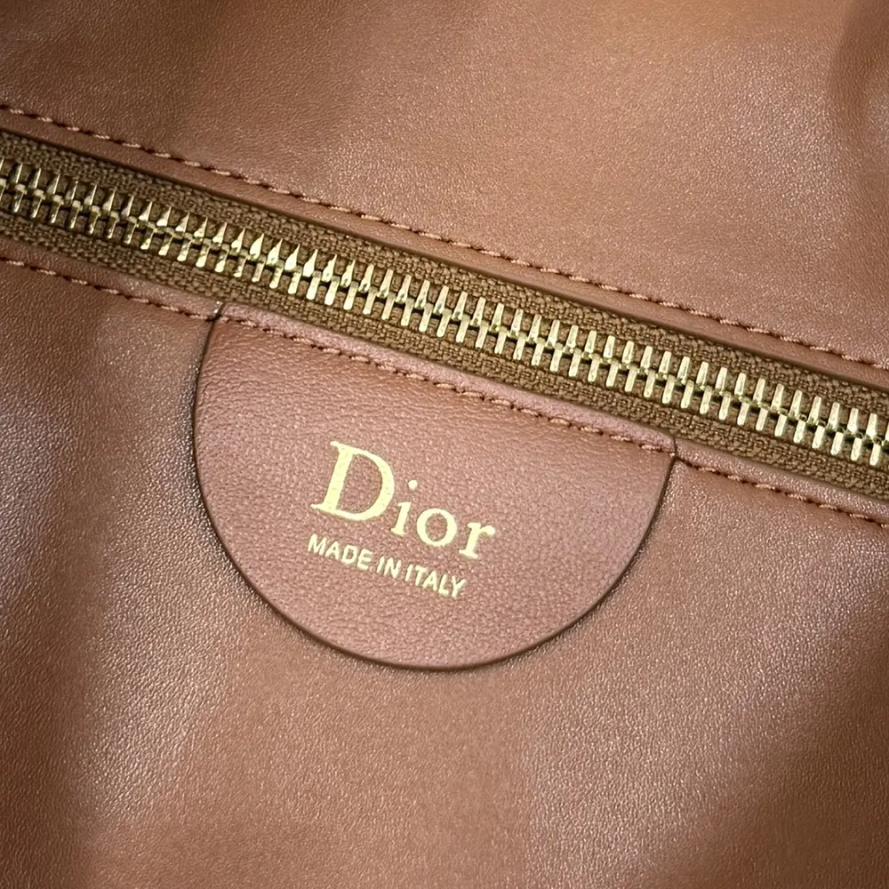 Dior Women Medium Diorly Bag Marron Bobby Flat Macrocannage Grained Calfskin - image 10
