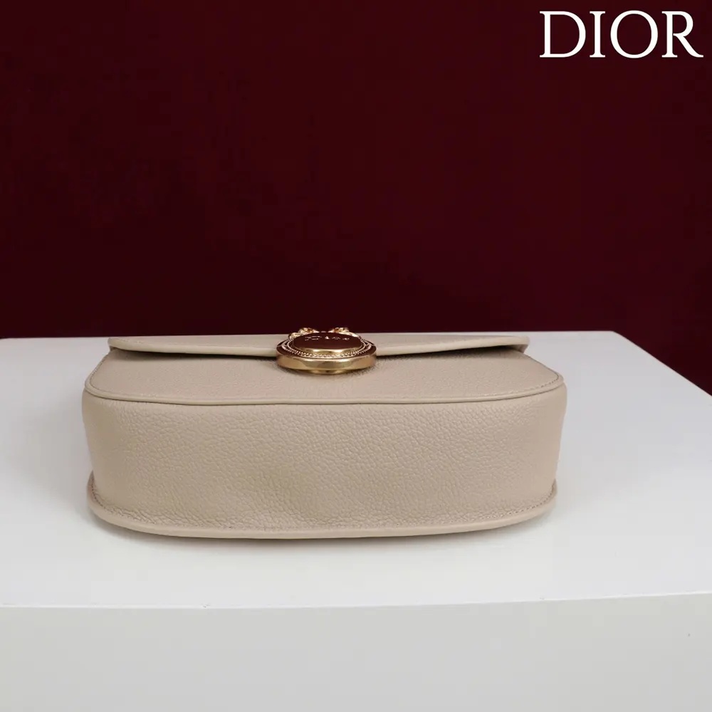 Dior Women Small Dior Médaillon Flap Bag Trench Grained Calfskin - image 5