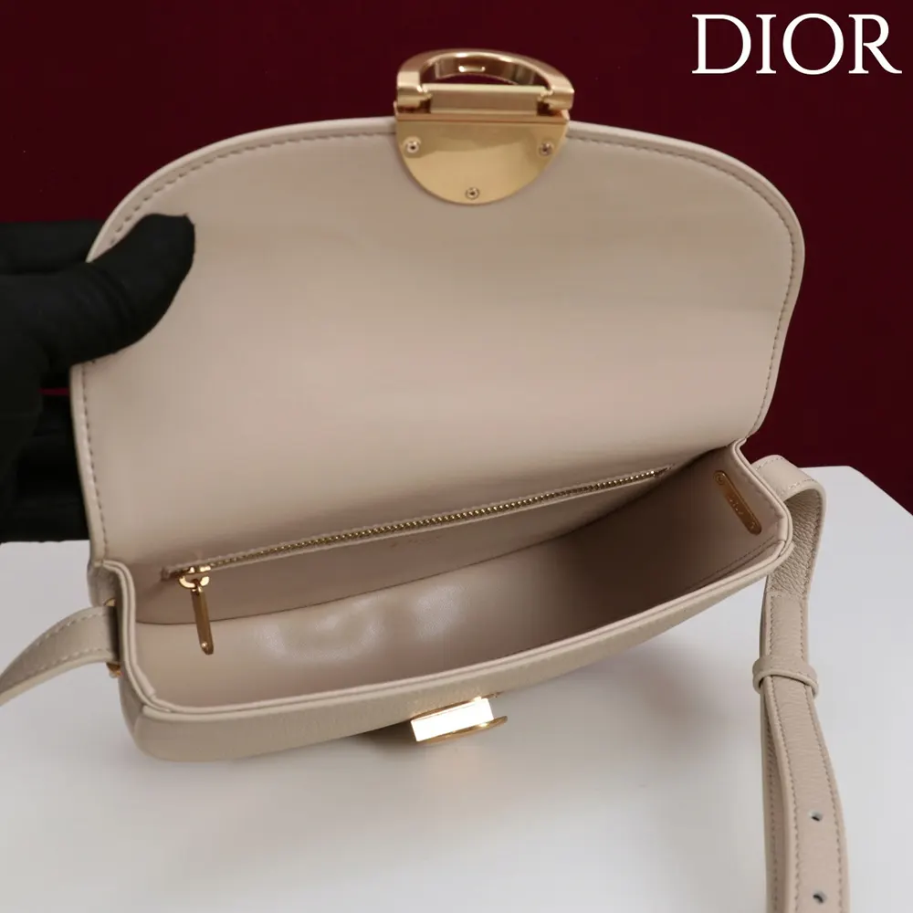 Dior Women Small Dior Médaillon Flap Bag Trench Grained Calfskin - image 6