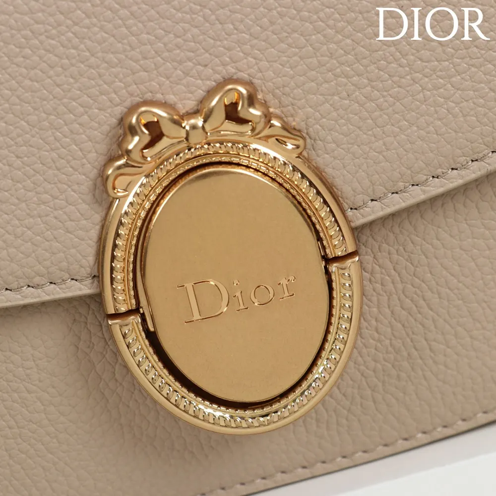 Dior Women Small Dior Médaillon Flap Bag Trench Grained Calfskin - image 9