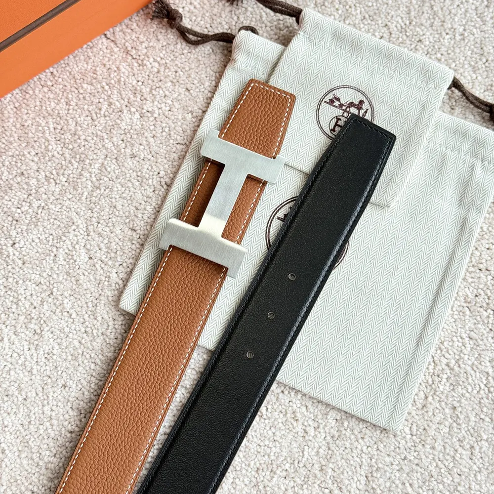 Hermes Unisex Constance Belt Buckle & Reversible Leather Strap 38 mm - image 5