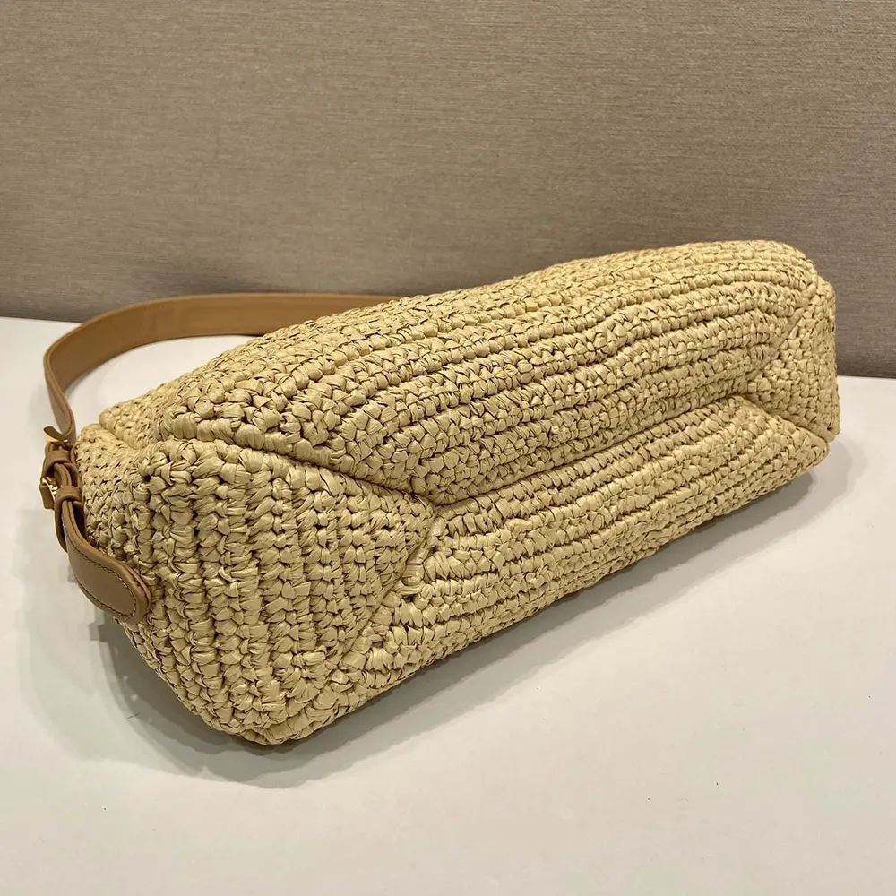 Prada Women Aimée Large Crochet and Leather Bag - image 6