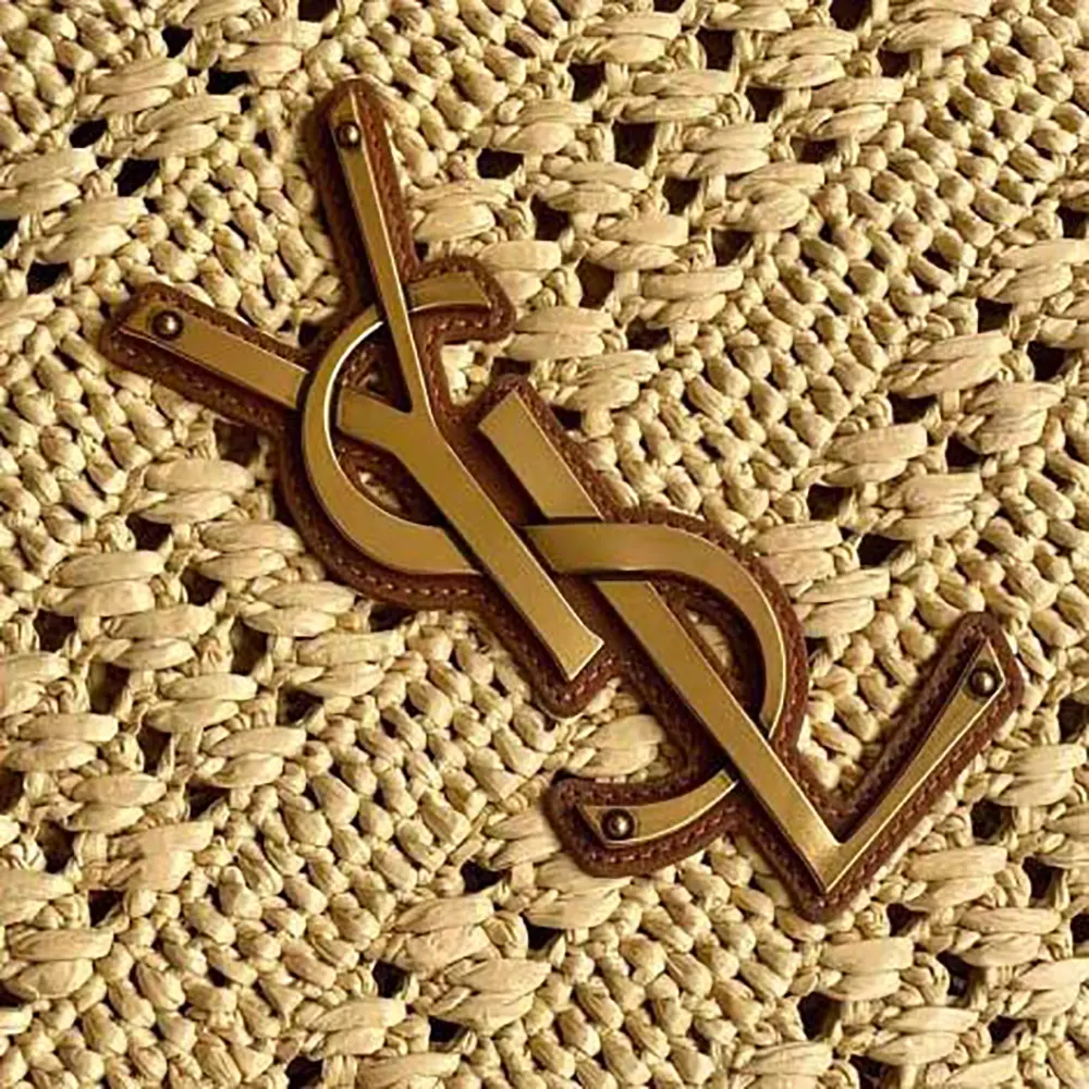 Saint Laurent YSL Women Icare Medium in Raffia - image 8