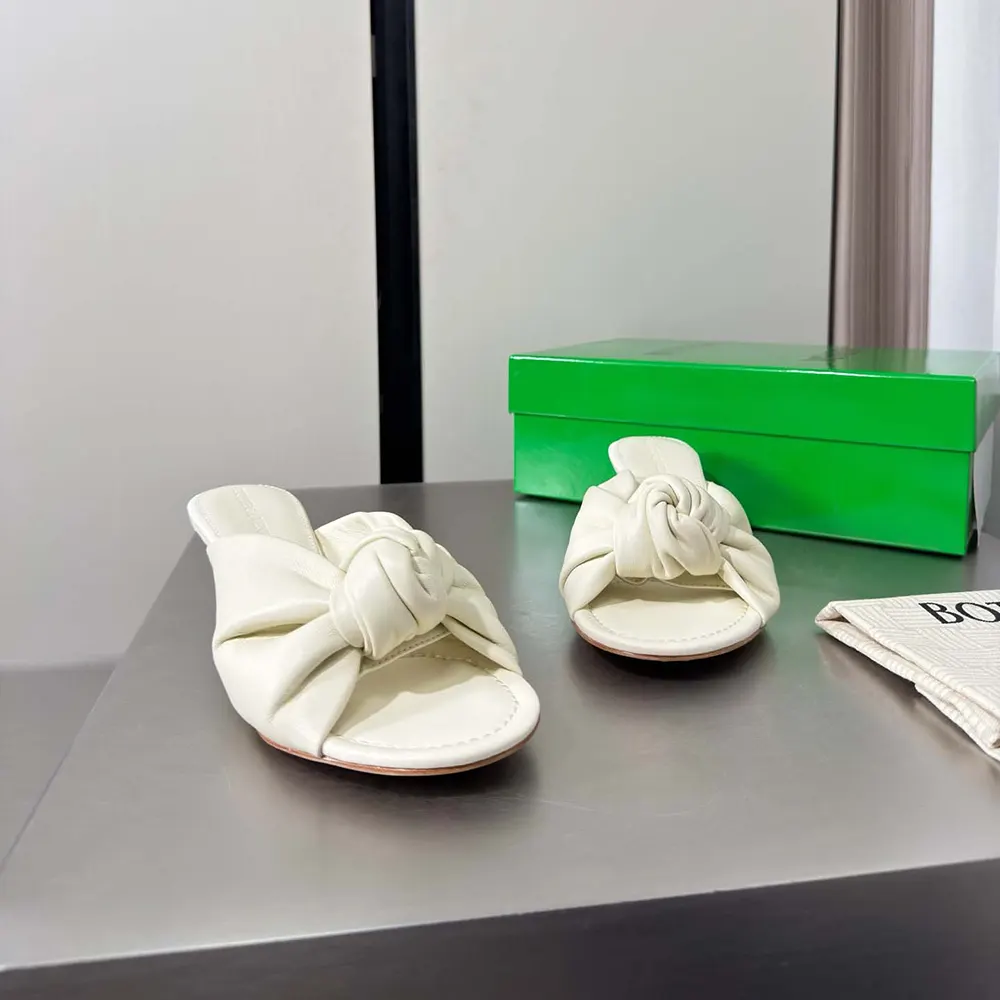 Bottega Veneta Women Cherry Mule in Supple Nappa Leather-Alabaster - image 4