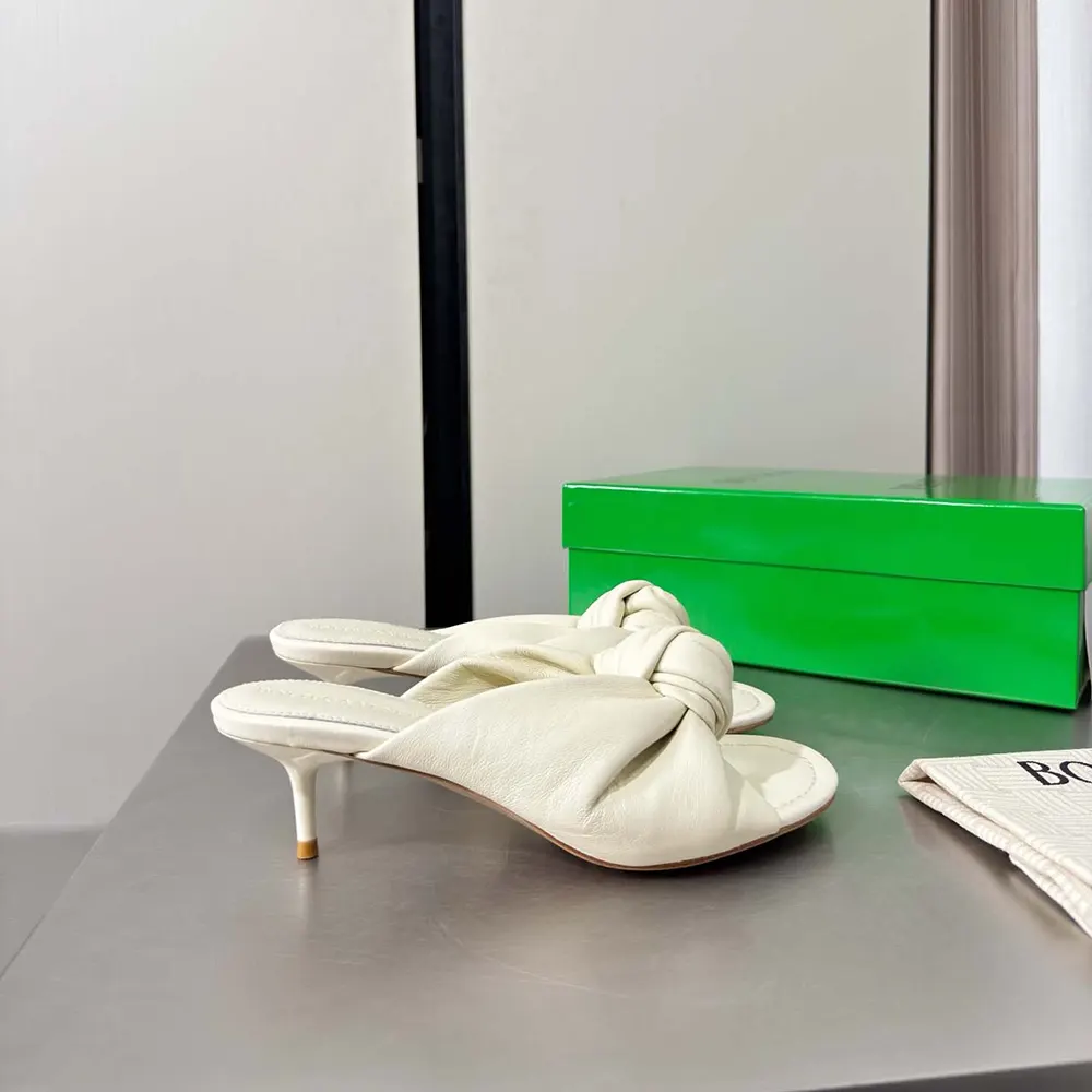 Bottega Veneta Women Cherry Mule in Supple Nappa Leather-Alabaster - image 6