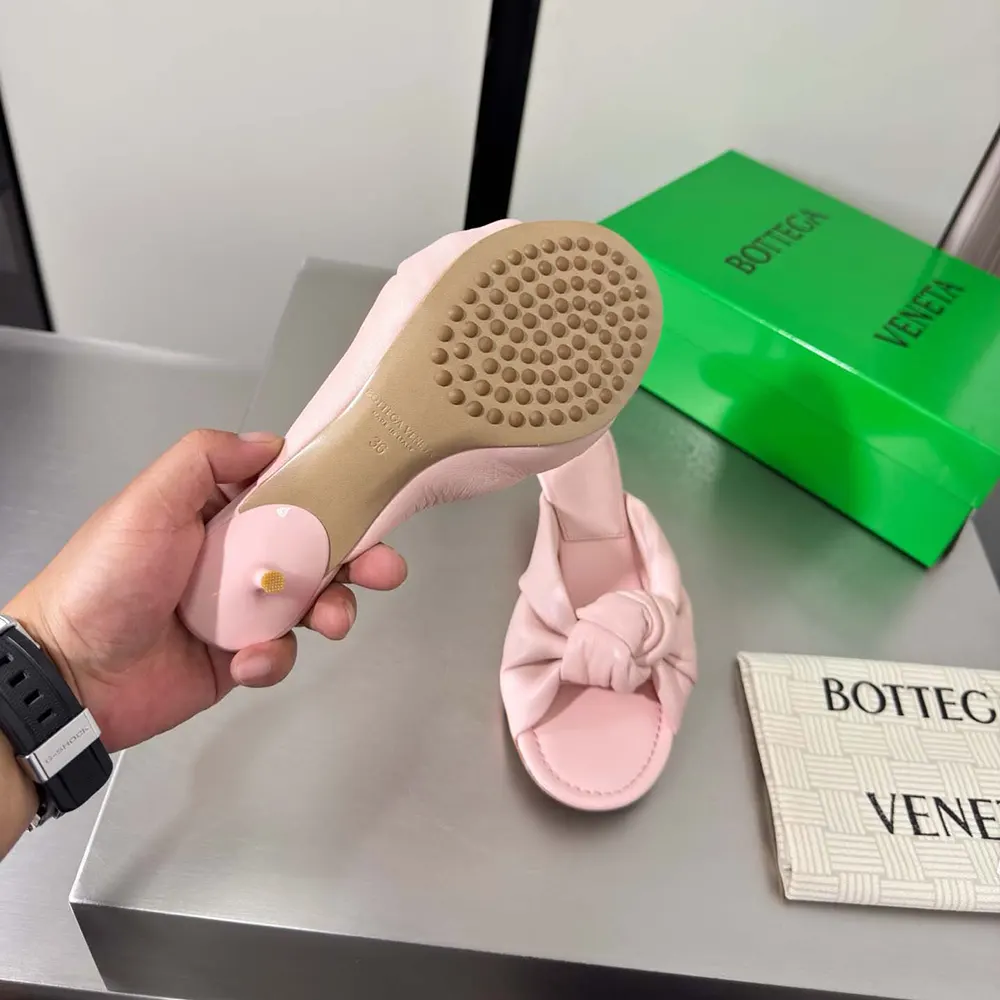 Bottega Veneta Women Cherry Mule in Supple Nappa Leather-Blush - image 10