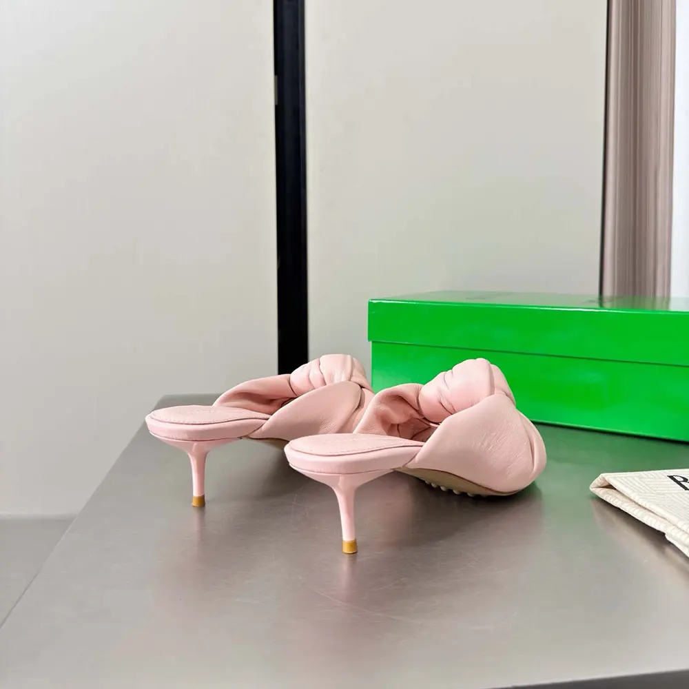 Bottega Veneta Women Cherry Mule in Supple Nappa Leather-Blush - image 7