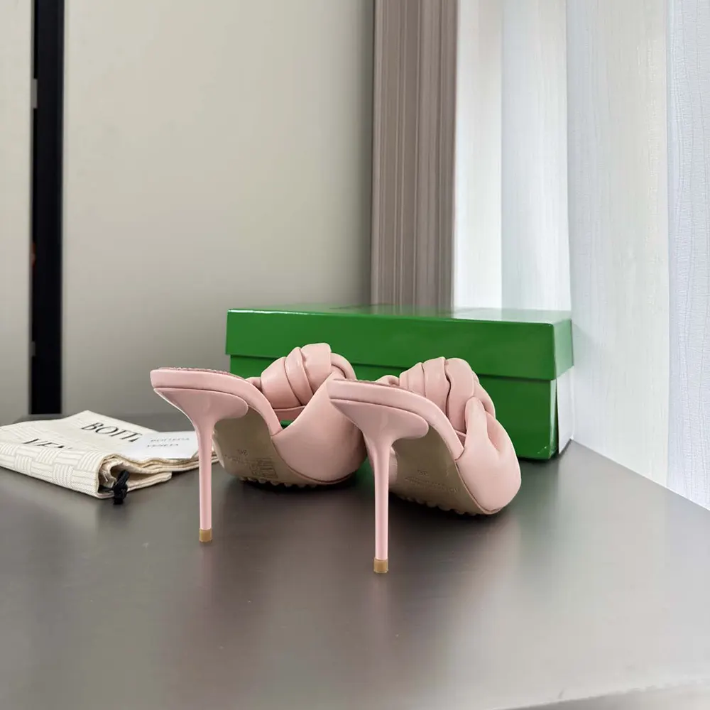 Bottega Veneta Women Cherry Mule in Supple Nappa Leather-Blush - image 9