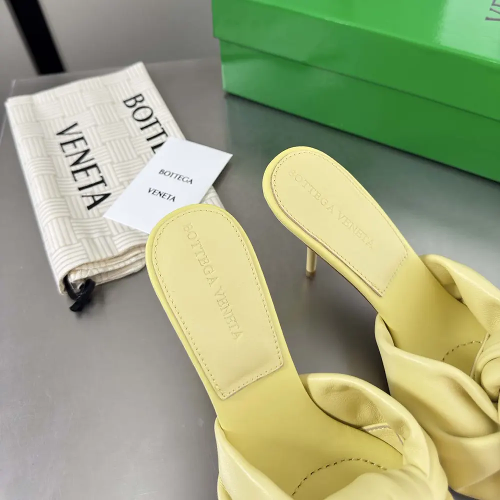 Bottega Veneta Women Cherry Mule in Supple Nappa Leather-Butter Yellow - image 8