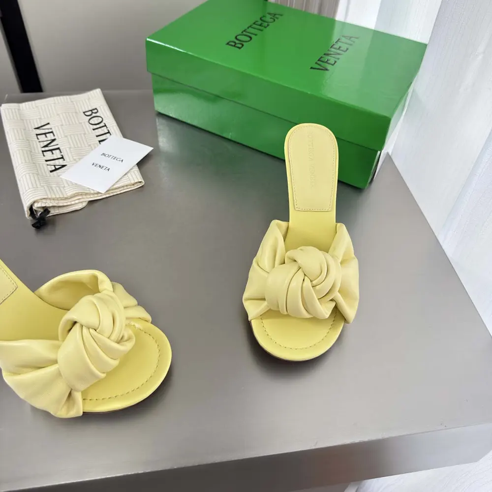 Bottega Veneta Women Cherry Mule in Supple Nappa Leather-Butter Yellow - image 6