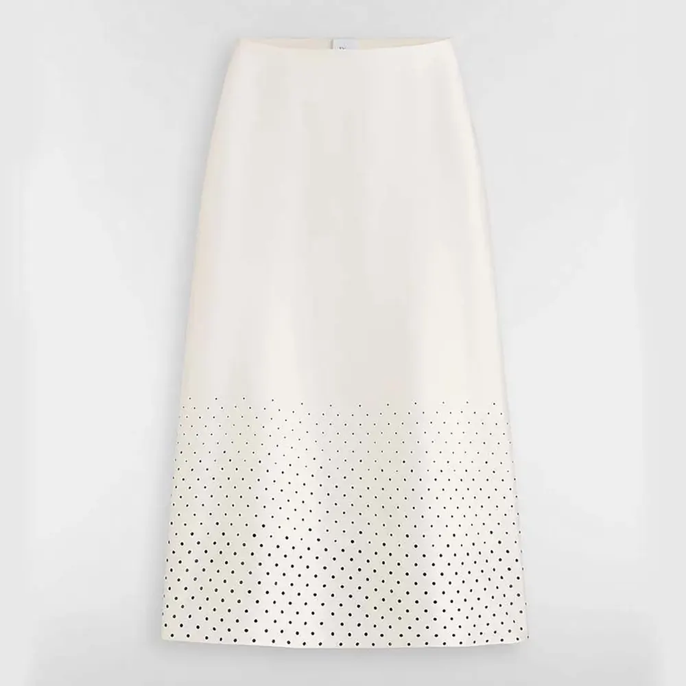 Understanding the Mid-Length Flared Skirt Silk Twill by Dior
