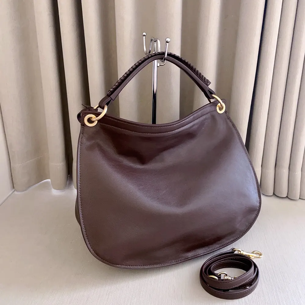 Miu Miu Women Rendez-Vous Leather Bag Briarwood - image 4