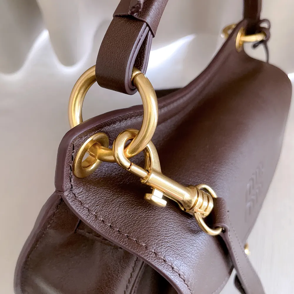 Miu Miu Women Rendez-Vous Nappa Leather Bag Briarwood - image 5