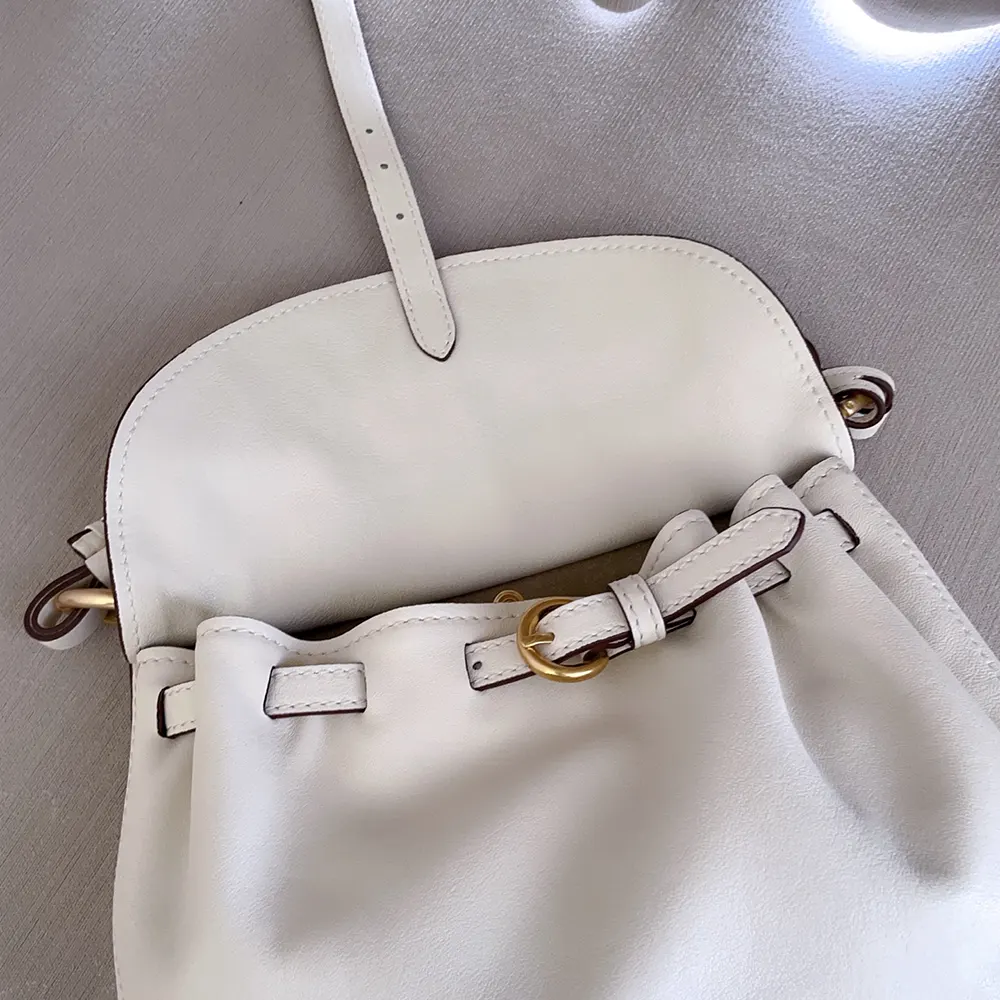 Miu Miu Women Rendez-Vous Nappa Leather Bag Chalk White - image 8