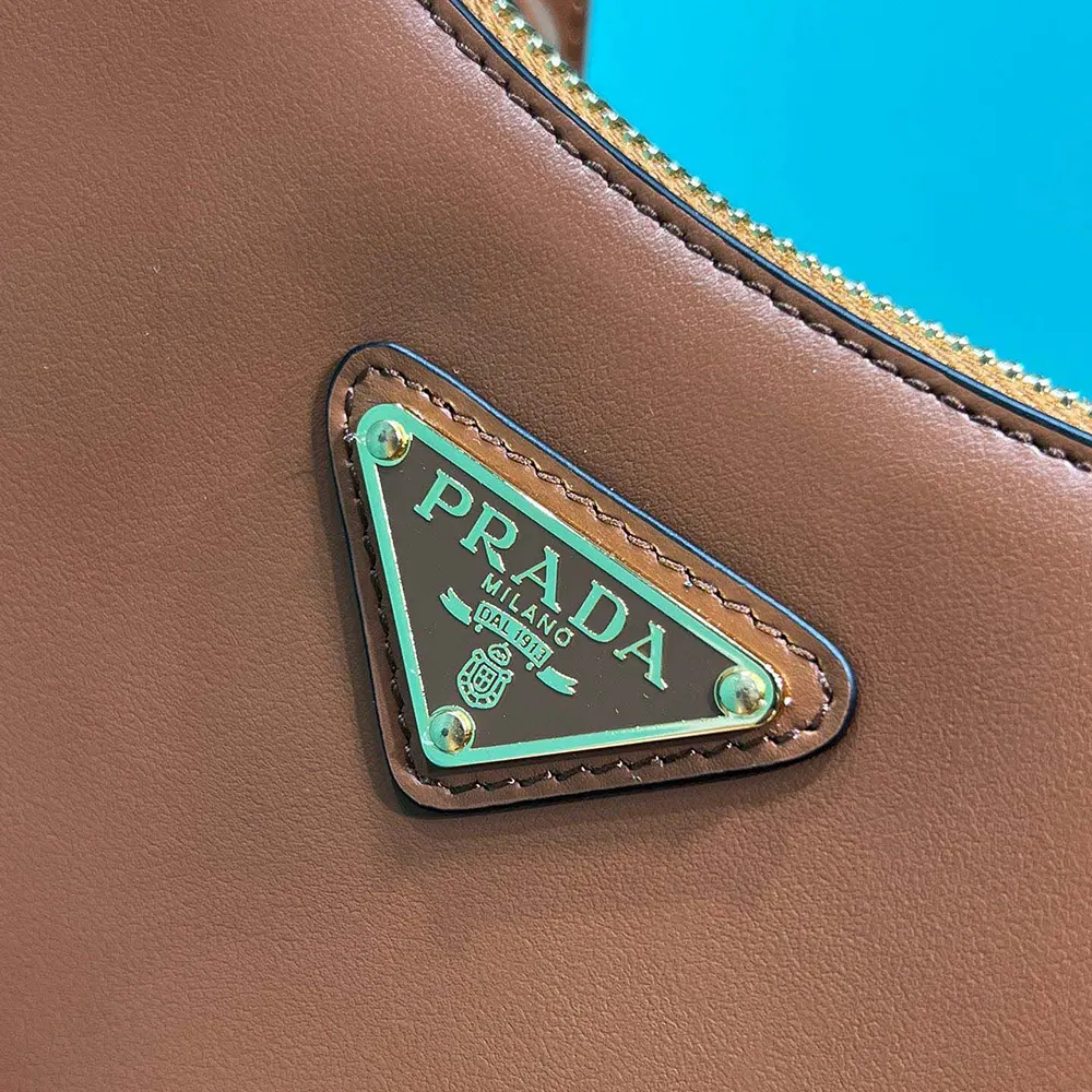 Prada Women Arqué Mini Leather Shoulder Bag - image 14