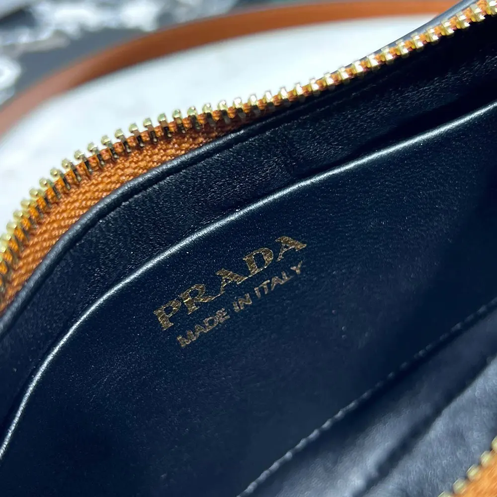 Prada Women Arqué Mini Leather Shoulder Bag - image 17